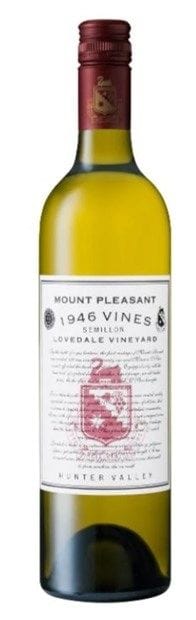 Mount Pleasant '1946 Vines', Lovedale, Hunter Valley, Semillon 2019 75cl