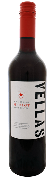 Vellas, Valle Central, Merlot 2023 75cl