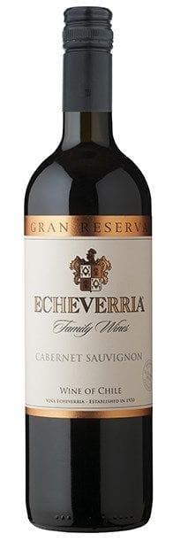 Vina Echeverria, Gran Reserva, Valle de Curico, Cabernet Sauvignon 2020 75cl