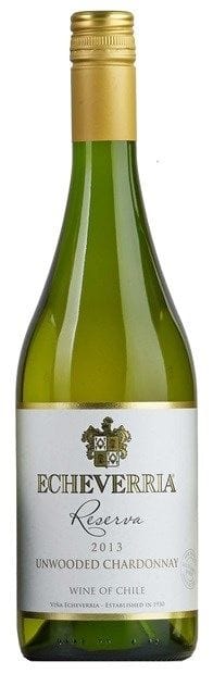 Vina Echeverria, Reserva, Valle de Curico, Unwooded Chardonnay 2023 75cl