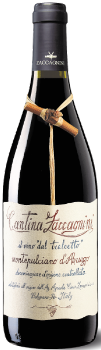 Zaccagnini Montepulciano D'Abruzzo DOC Tralcetto 75cl - Buy Zaccagnini Wines from GREAT WINES DIRECT wine shop