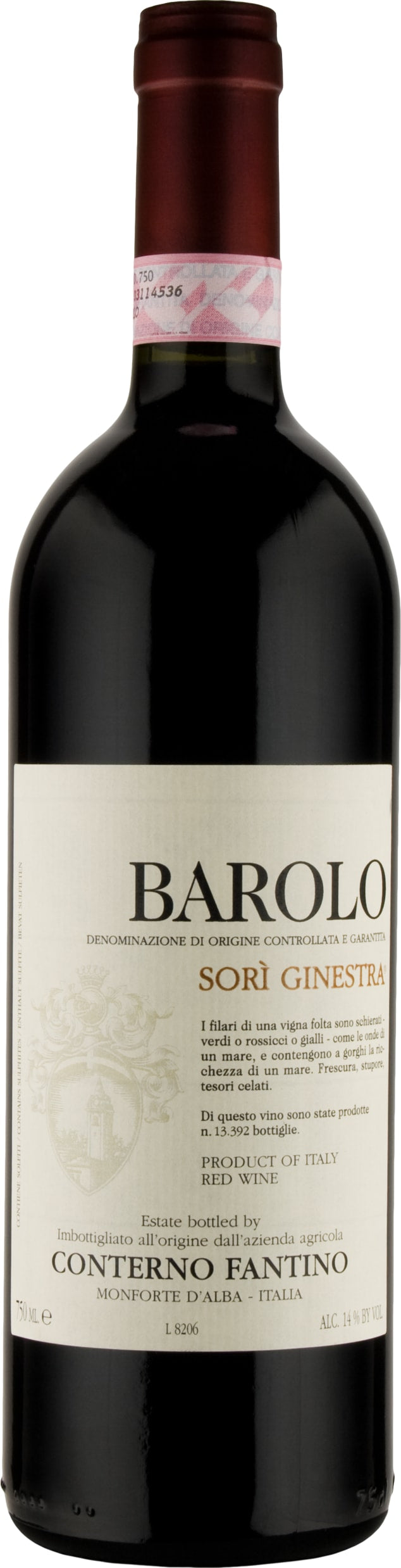 Conterno Fantino Barolo Sori Ginestra 2019 75cl - Buy Conterno Fantino Wines from GREAT WINES DIRECT wine shop