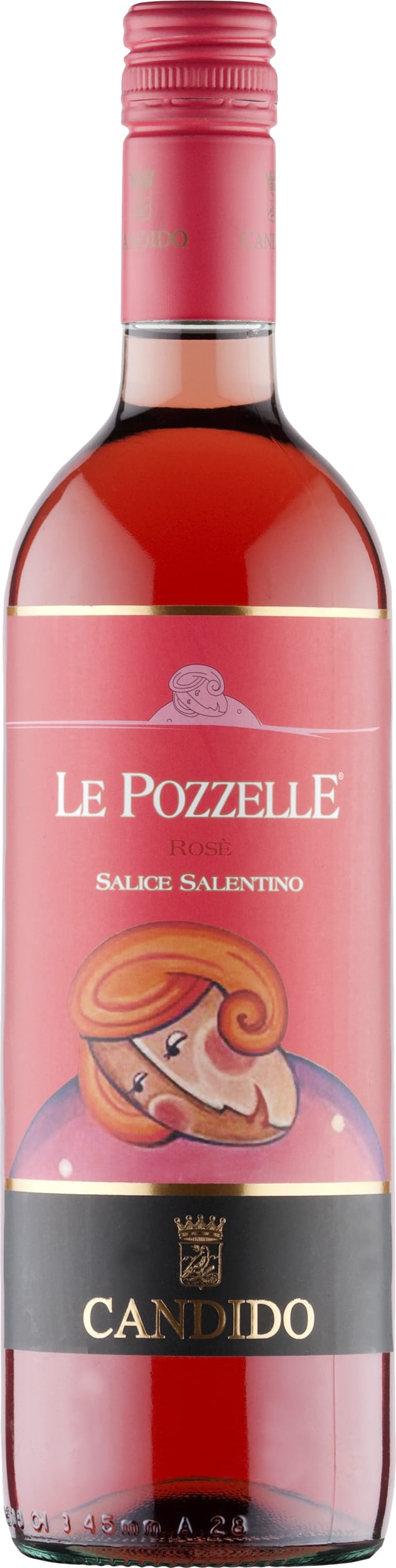Francesco Candido Salice Salentino Rosato Le Pozzelle 2022 75cl - Buy Francesco Candido Wines from GREAT WINES DIRECT wine shop