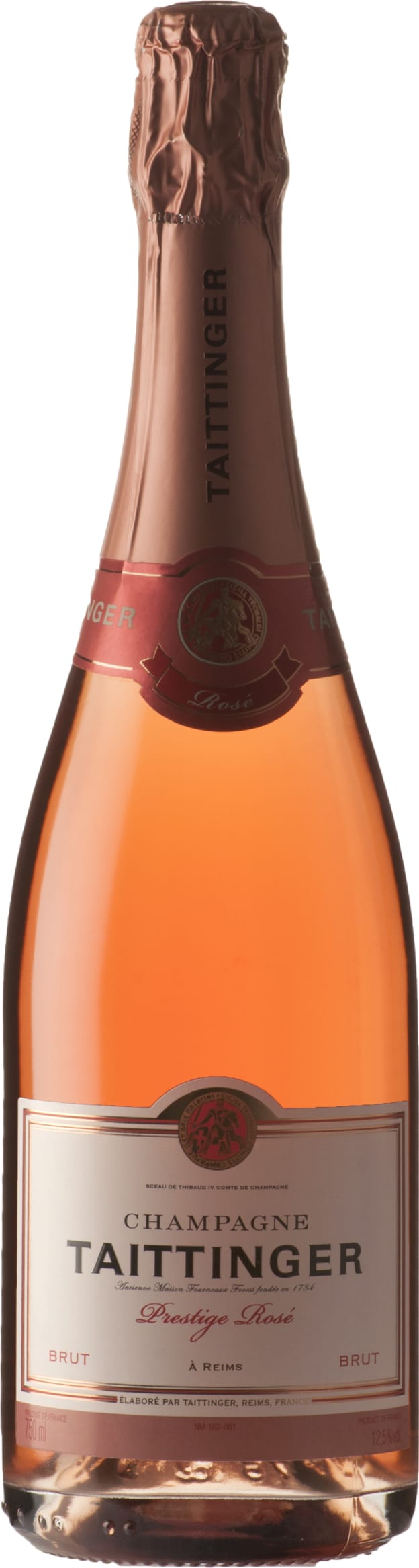 Taittinger Champagne Prestige Rose 75cl NV - Buy Taittinger Wines from GREAT WINES DIRECT wine shop