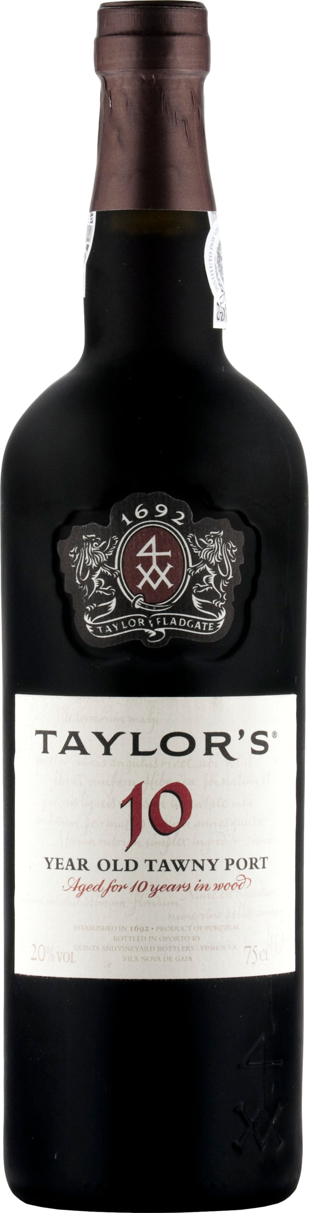 Taylor's 10yo Tawny Port 75cl NV - Buy Taylor's Wines from GREAT WINES DIRECT wine shop