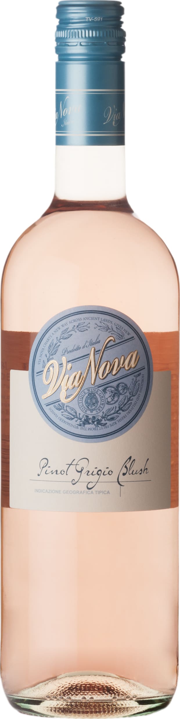 Via Nova Pinot Grigio Rose 2023 75cl - Buy Via Nova Wines from GREAT WINES DIRECT wine shop