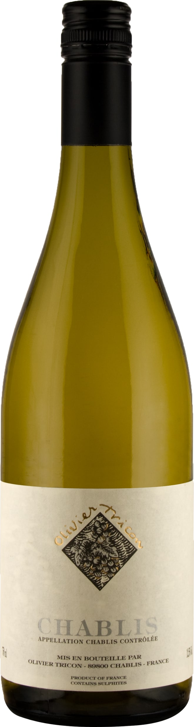 Olivier Tricon Chablis 2022 75cl - Buy Olivier Tricon Wines from GREAT WINES DIRECT wine shop