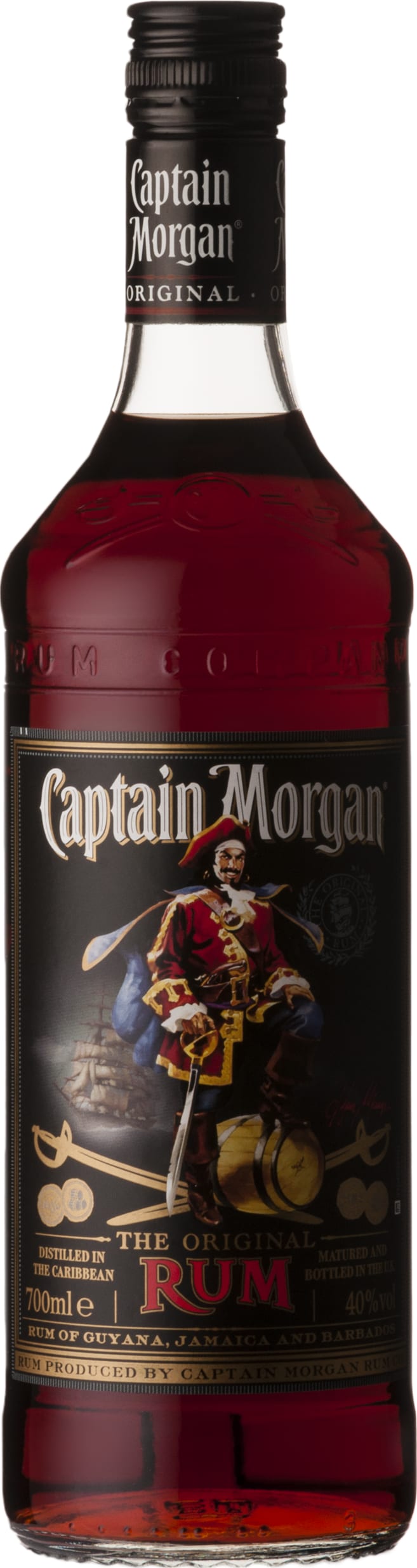Captain Morgan Dark Rum 70cl NV - Buy Captain Morgan Wines from GREAT WINES DIRECT wine shop