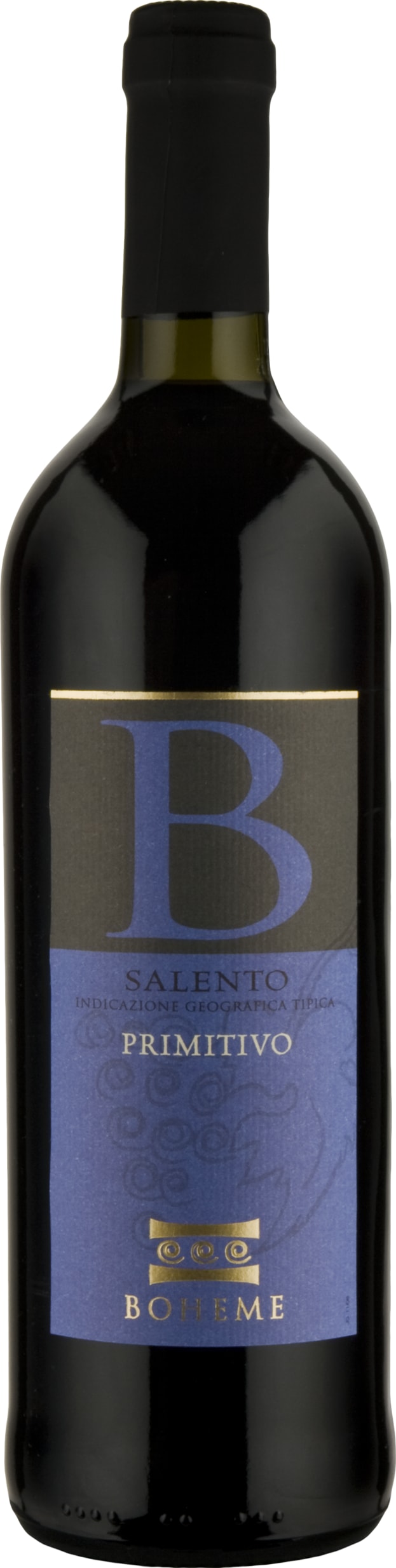 Boheme Primitivo Salento 2022 75cl - Buy Boheme Wines from GREAT WINES DIRECT wine shop