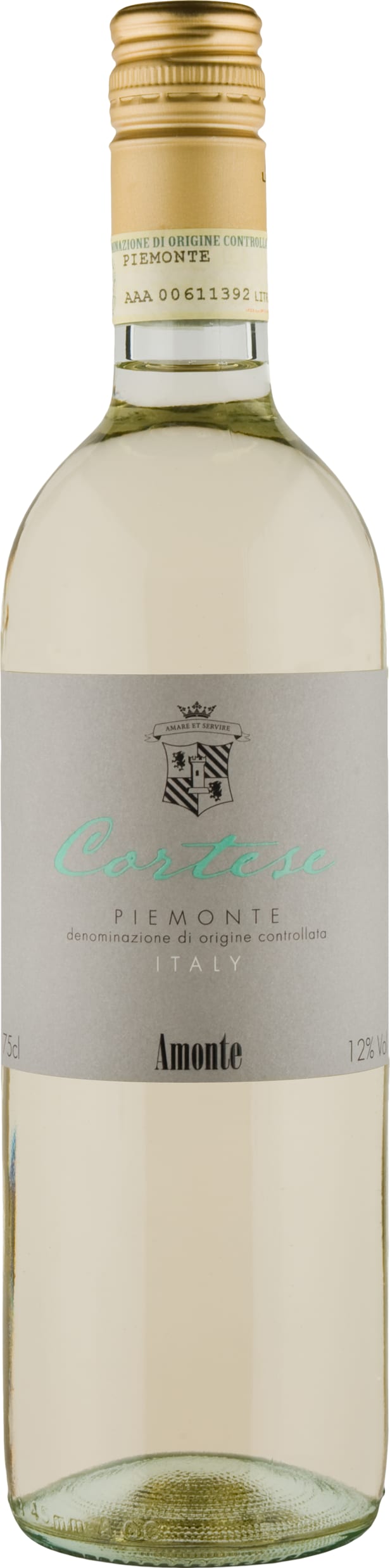 Amonte Cortese Amonte 2022 75cl - Buy Amonte Wines from GREAT WINES DIRECT wine shop