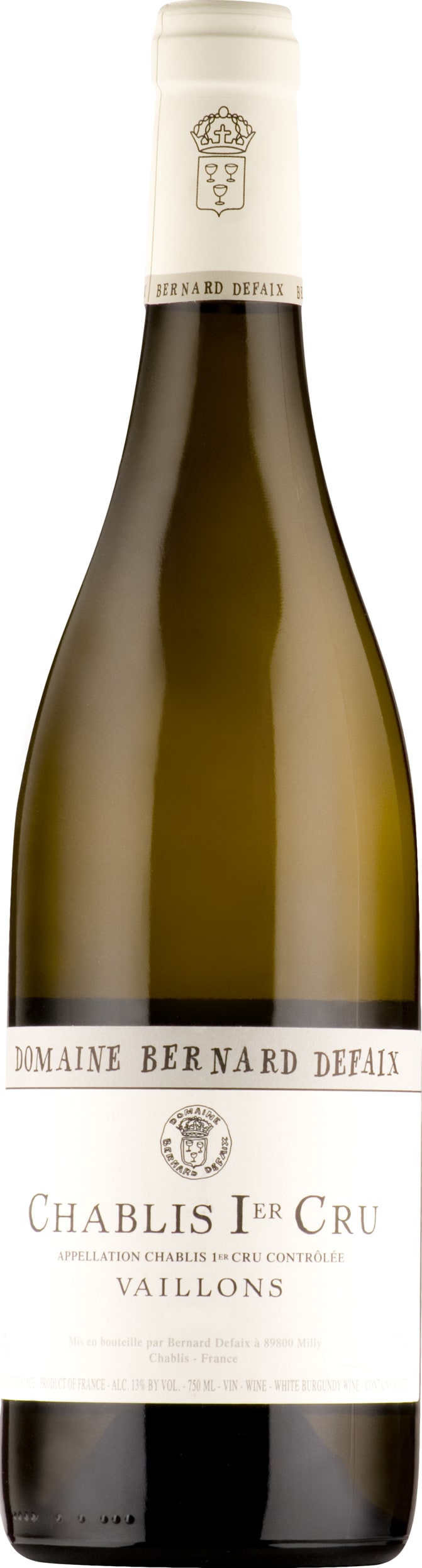 Bernard Defaix Chablis Premier Cru Vaillons 2022 75cl - Buy Bernard Defaix Wines from GREAT WINES DIRECT wine shop