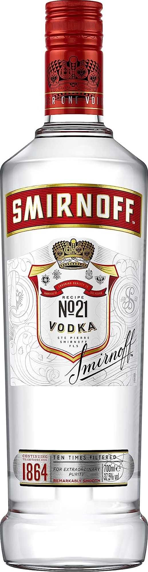 Smirnoff Smirnoff Red Label 70cl NV - Buy Smirnoff Wines from GREAT WINES DIRECT wine shop