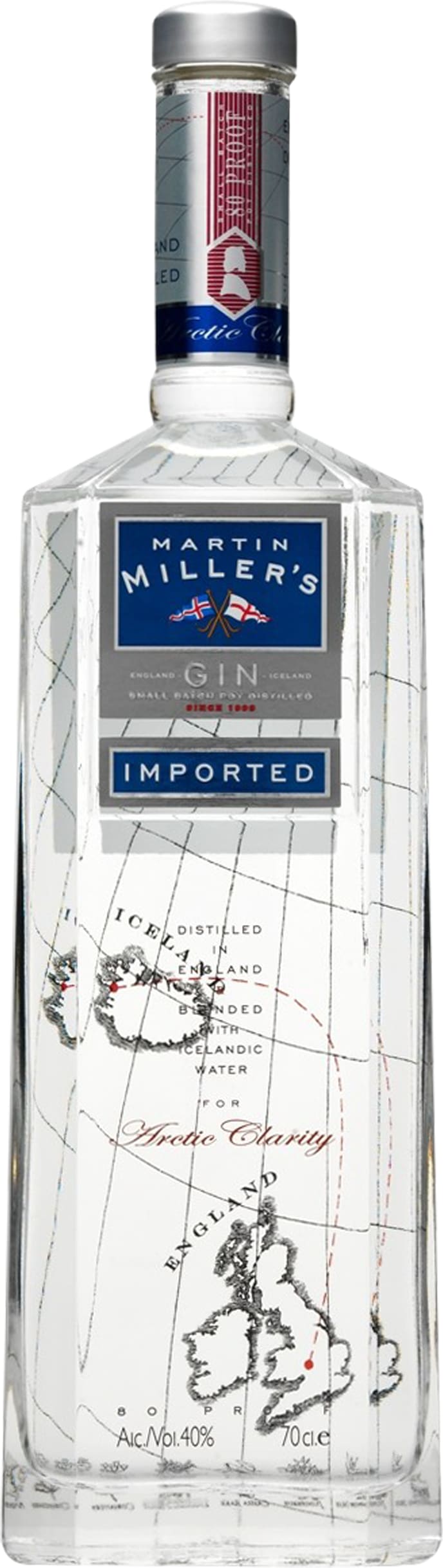 Martin Miller's Gin 70cl NV - Buy Martin Miller's Wines from GREAT WINES DIRECT wine shop