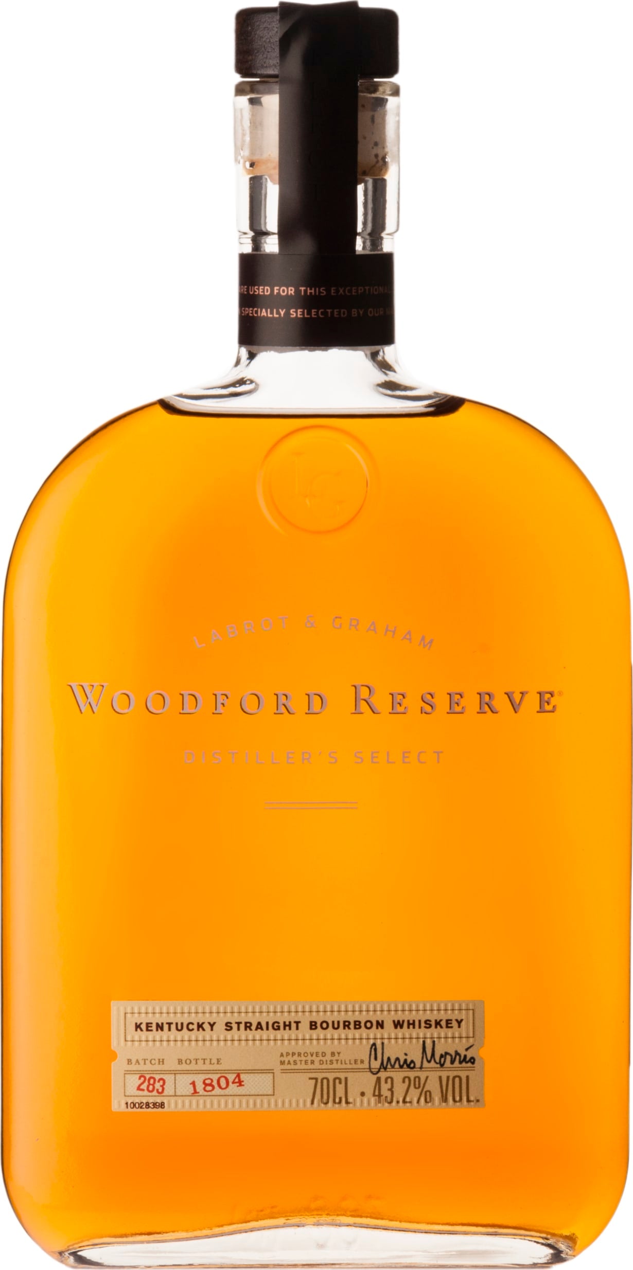 Woodford Reserve Bourbon 70cl NV - Buy Woodford Reserve Wines from GREAT WINES DIRECT wine shop