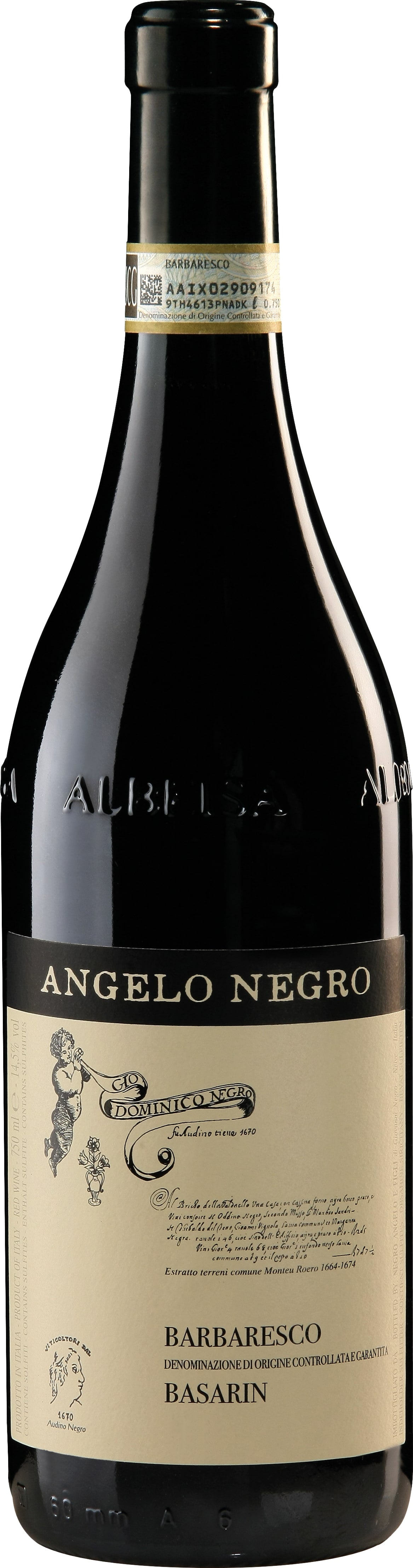 Azienda Agricola Negro Barbaresco 'Basarin' 2020 75cl - Buy Azienda Agricola Negro Wines from GREAT WINES DIRECT wine shop