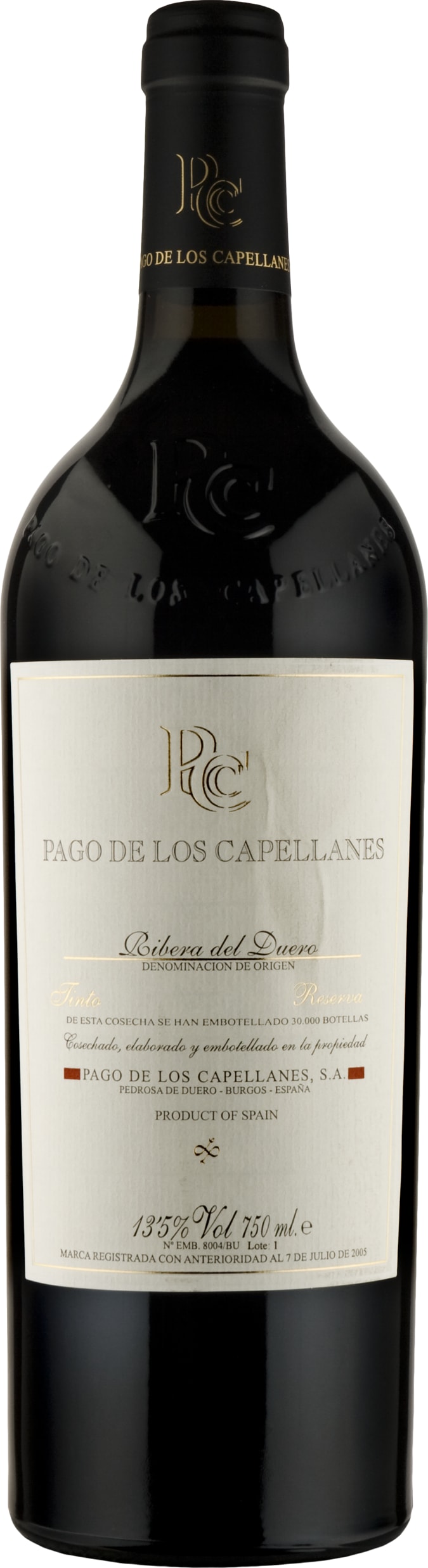 Pago de los Capellanes Reserva 2019 75cl - Buy Pago de los Capellanes Wines from GREAT WINES DIRECT wine shop