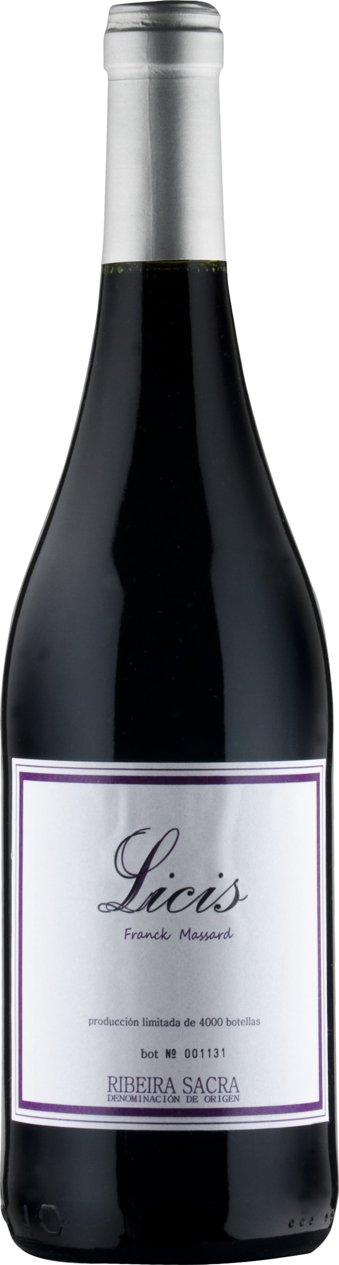 Franck Massard Licis Mencia 2015 75cl - Buy Franck Massard Wines from GREAT WINES DIRECT wine shop