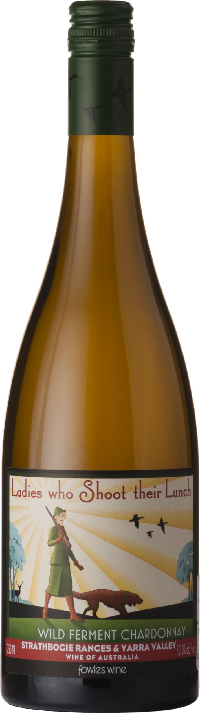 Fowles Wine Ladies who Shoot their Lunch Chardonnay 2021 75cl - Buy Fowles Wine Wines from GREAT WINES DIRECT wine shop
