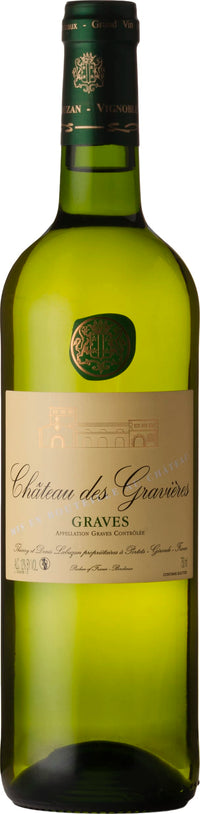 Thumbnail for Chateau des Gravieres Graves Blanc 2022 75cl - Buy Chateau des Gravieres Wines from GREAT WINES DIRECT wine shop