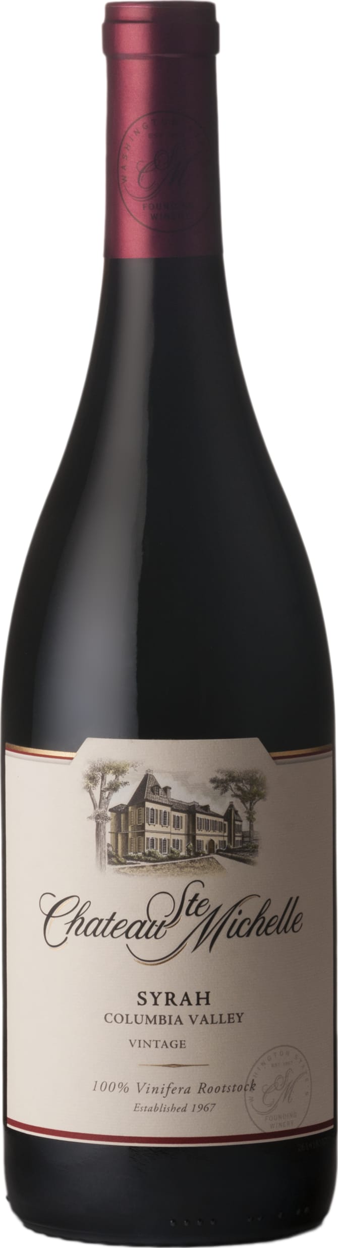 Chateau Ste Michelle Columbia Valley Syrah 2019 75cl - Buy Chateau Ste Michelle Wines from GREAT WINES DIRECT wine shop