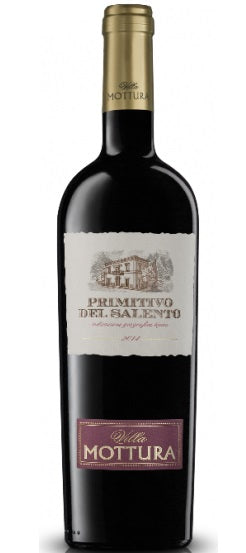 Villa Mottura Primitivo del Salento 75cl - Buy Villa Mottura Wines from GREAT WINES DIRECT wine shop