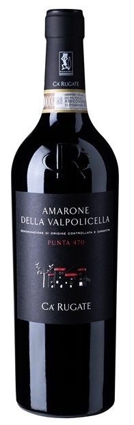 Ca'Rugate 'Punta 470', Amarone della Valpolicella 2019 75cl - Buy Ca'Rugate Wines from GREAT WINES DIRECT wine shop