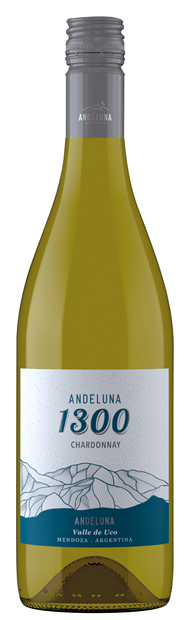 Andeluna '1300', Uco Valley, Chardonnay 2023 75cl - Buy Andeluna Wines from GREAT WINES DIRECT wine shop