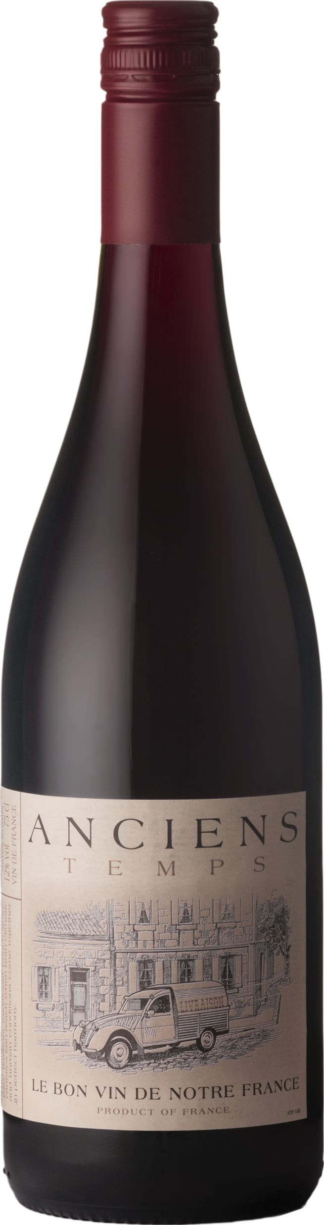 Anciens Temps Vin de France Rouge 2022 75cl - Buy Anciens Temps Wines from GREAT WINES DIRECT wine shop