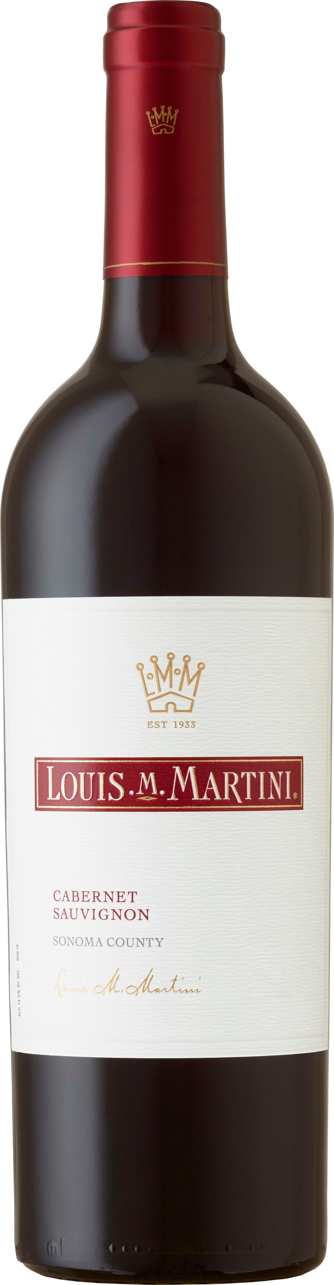 Louis M Martini Sonoma Cabernet Sauvignon 2020 75cl - Buy Louis M Martini Wines from GREAT WINES DIRECT wine shop