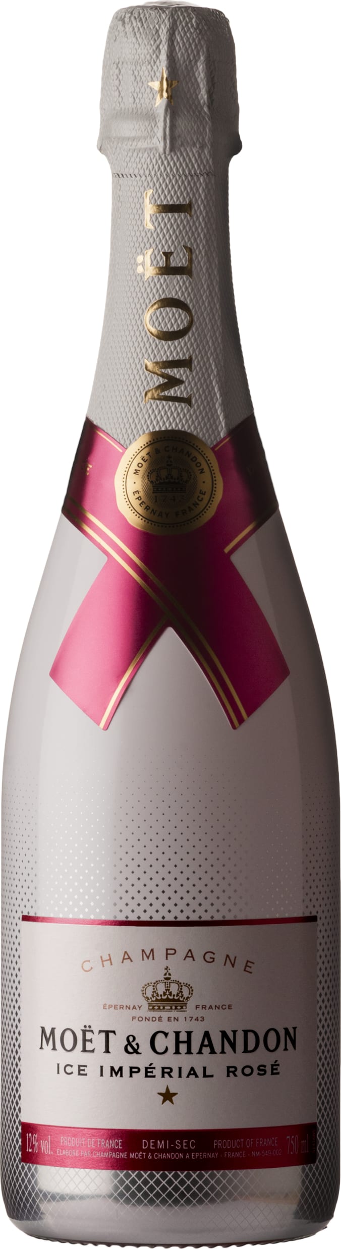 Moet and Chandon Ice Imperial Rose 75cl NV - Buy Moet and Chandon Wines from GREAT WINES DIRECT wine shop