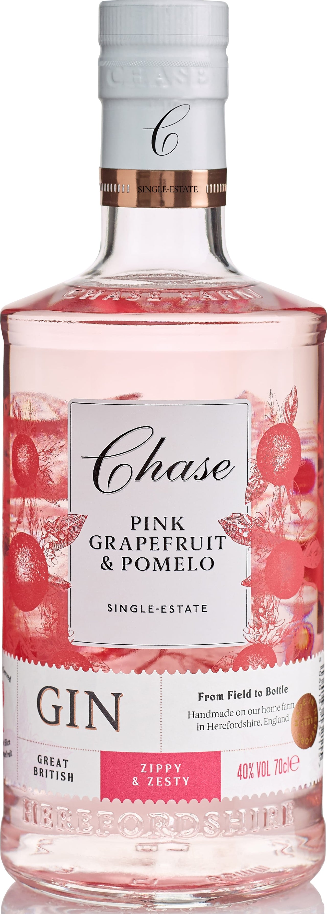 Chase Pink Grapefruit and Pomelo Gin 70cl NV - Buy Chase Wines from GREAT WINES DIRECT wine shop