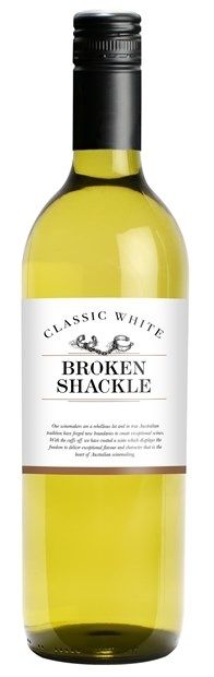 Broken Shackle Classic White, South Eastern Australia 2021 75cl - Buy Broken Shackle Wines from GREAT WINES DIRECT wine shop