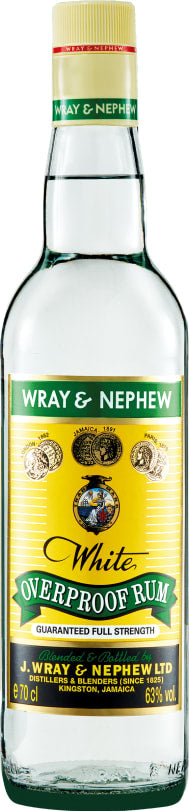 Wray and Nephew Overproof Rum 70cl NV - Buy Wray and Nephew Wines from GREAT WINES DIRECT wine shop