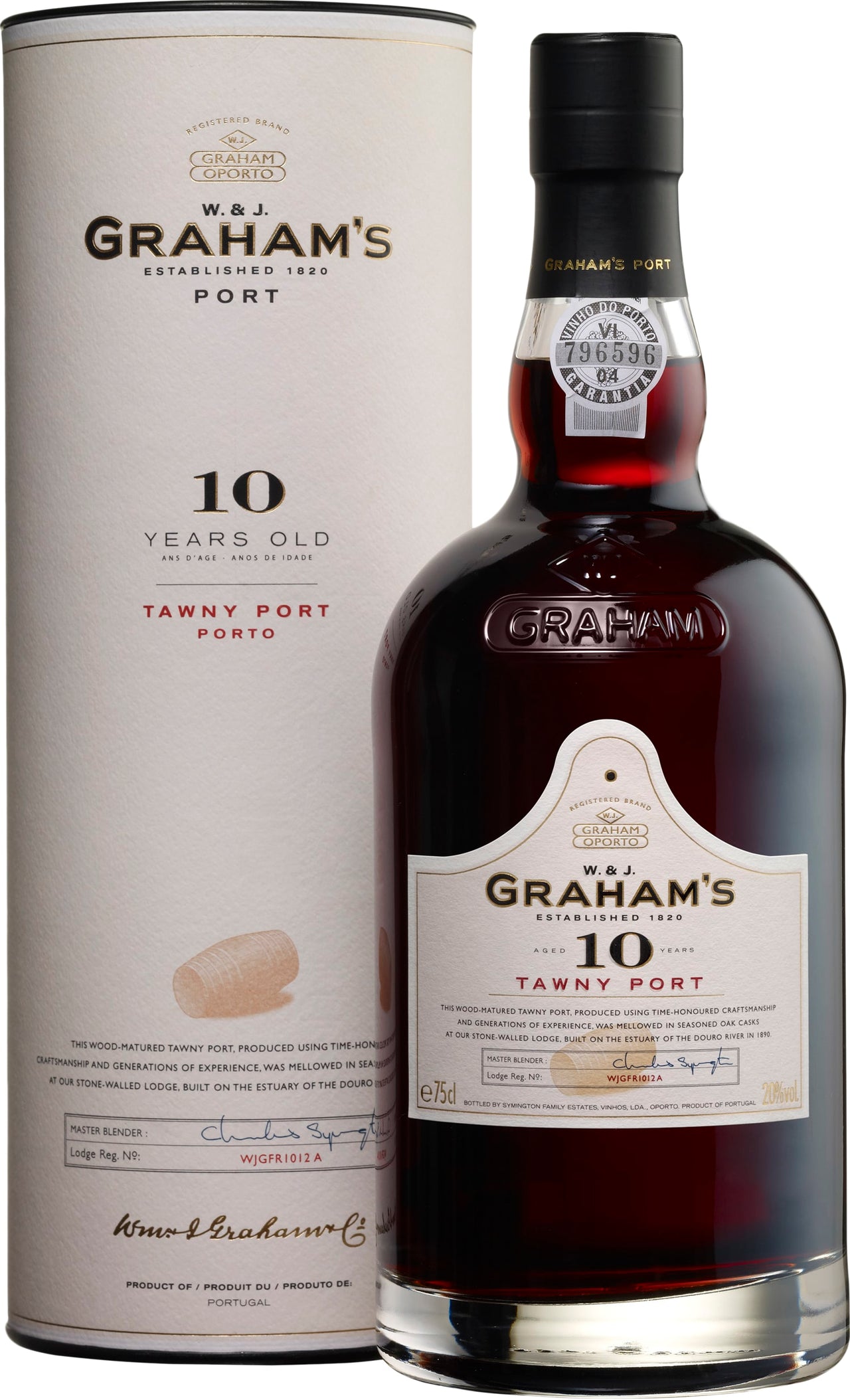 Graham's 10 Year Old Tawny Port 75cl NV - Buy Graham's Wines from GREAT WINES DIRECT wine shop