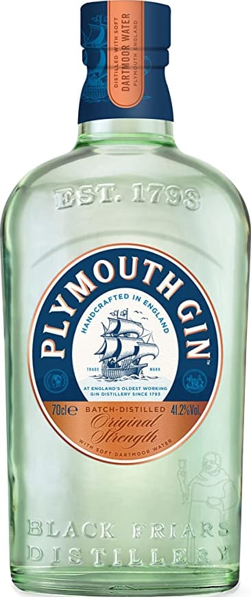 Plymouth Gin Premium Dry Gin 70cl NV - Buy Plymouth Gin Wines from GREAT WINES DIRECT wine shop
