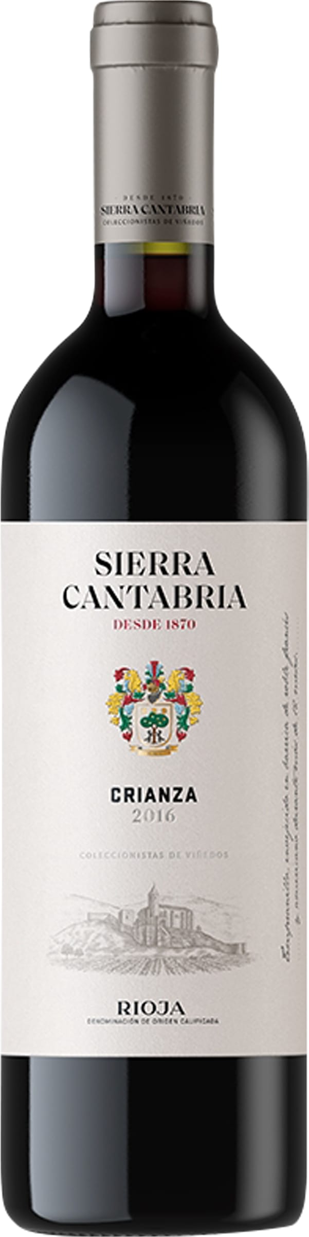Sierra Cantabria Rioja Crianza 2019 75cl - Buy Sierra Cantabria Wines from GREAT WINES DIRECT wine shop