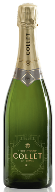 Champagne Collet Brut 1er Cru, 'Art Deco' NV 75cl - Buy Champagne Collet Wines from GREAT WINES DIRECT wine shop