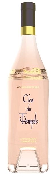 Clos du Temple Rose, Gerard Bertrand, Languedoc Cabrieres 2019 75cl - Buy Gerard Bertrand Wines from GREAT WINES DIRECT wine shop