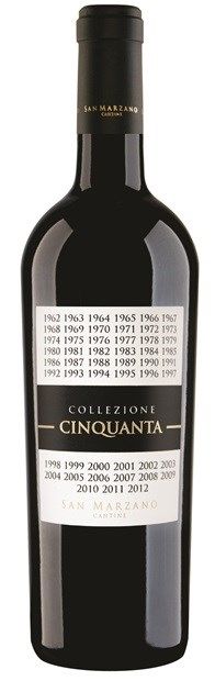 San Marzano 'Collezione Cinquanta', Vino Rosso d'Italia NV 75cl - Buy San Marzano Wines from GREAT WINES DIRECT wine shop
