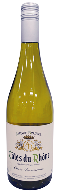 Andre Brunel 'Becassonne', Cotes du Rhone Blanc 2022 75cl - Buy Andre Brunel Wines from GREAT WINES DIRECT wine shop