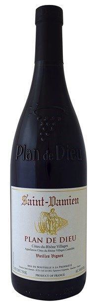 Domaine Saint-Damien, Plan de Dieu Vielles Vignes, Cotes du Rhone Villages 2022 75cl - Buy Domaine Saint Damien Wines from GREAT WINES DIRECT wine shop