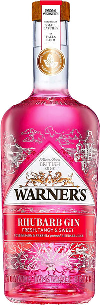 Thumbnail for Warner's Gin Victoria's Rhubarb Gin 70cl NV - Buy Warner's Gin Wines from GREAT WINES DIRECT wine shop