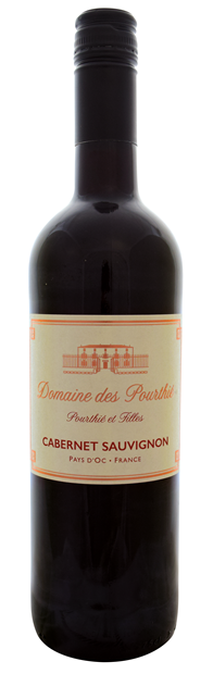 Domaine des Pourthie, Pays d'Oc, Cabernet Sauvignon 2022 75cl - Buy Domaine des Pourthie Wines from GREAT WINES DIRECT wine shop
