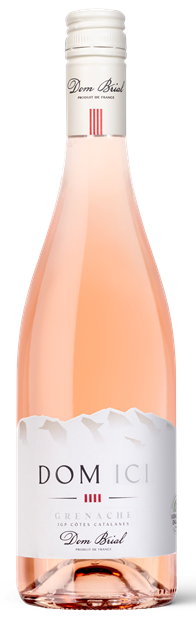 Dom Brial, Cotes Catalanes, 'Dom Ici' Rose, Grenache 2023 75cl - Buy Dom Brial Wines from GREAT WINES DIRECT wine shop