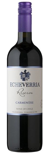 Vina Echeverria, Reserva, Valle de Curico, Carmenere 2022 75cl - Buy Vina Echeverria Wines from GREAT WINES DIRECT wine shop