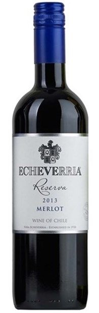 Vina Echeverria, Reserva, Valle de Curico, Merlot 2022 37.5cl - Buy Vina Echeverria Wines from GREAT WINES DIRECT wine shop
