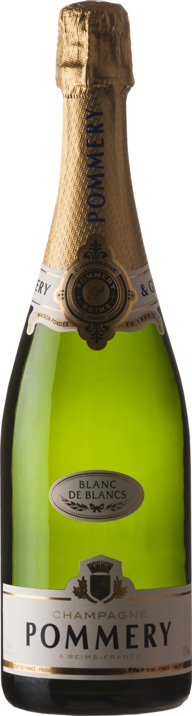 Champagne Pommery Apanage Blanc de Blancs 75cl NV - Buy Champagne Pommery Wines from GREAT WINES DIRECT wine shop