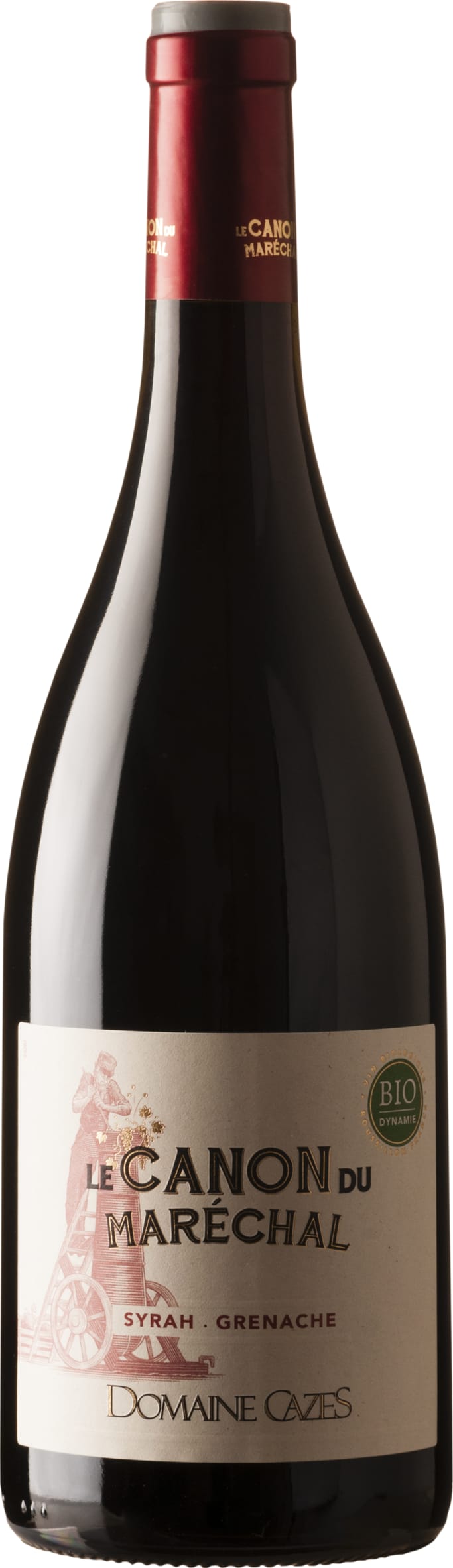 Domaine Cazes Canon du Marechal Grenache - Syrah 2022 75cl - Buy Domaine Cazes Wines from GREAT WINES DIRECT wine shop