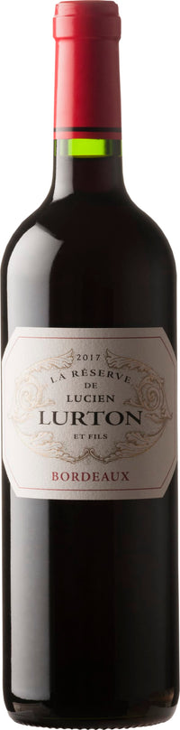 Thumbnail for Lucien Lurton Collection Bordeaux Rouge La Reserve 2020 75cl - Buy Lucien Lurton Collection Wines from GREAT WINES DIRECT wine shop