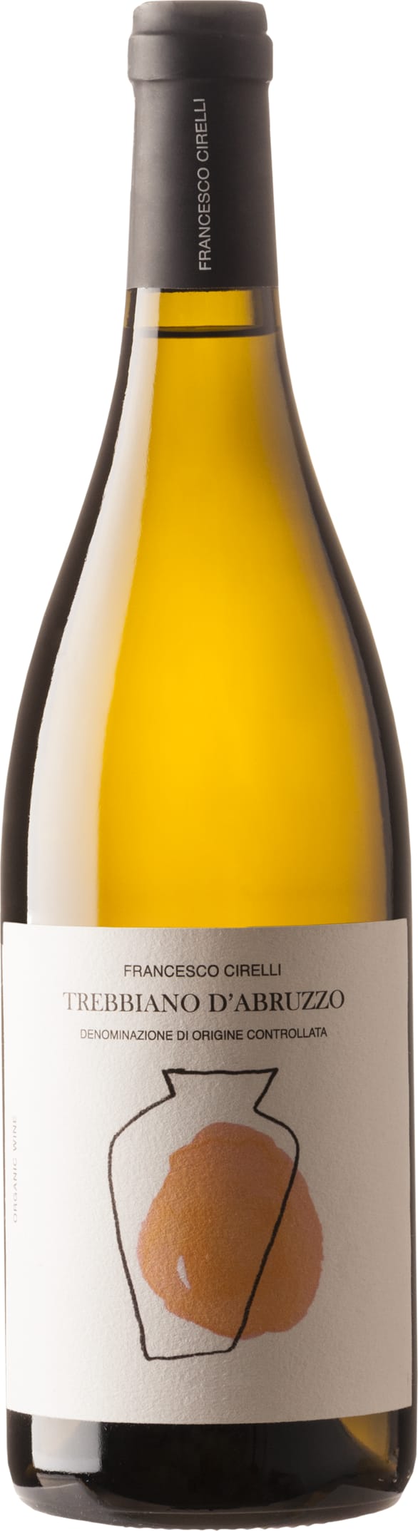 Francesco Cirelli Trebbiano d'Abruzzo DOC Anfora Organic 2022 75cl - Buy Francesco Cirelli Wines from GREAT WINES DIRECT wine shop